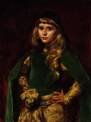 Natalie mit zehn Jahren, 1887