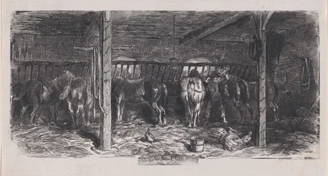 Dezember aus dem Album der ländlichen Motive, 1859