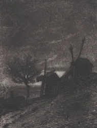 Mühlen in Montmartre, 1846