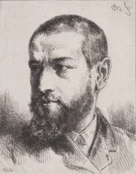 Porträt von J.J. Guiffrey, 1866