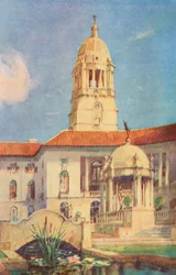 Union Building, Pretoria, das Amphitheater