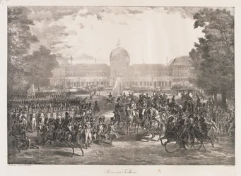 Parade der Tuilerien, frühes 19. Jahrhundert