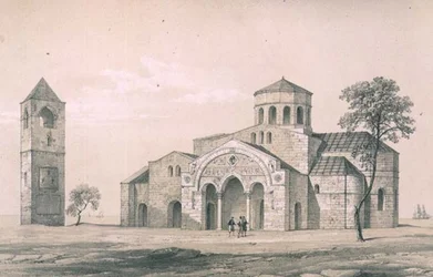 Südostansicht von St. Sophia, Trebizond, veröffentlicht von Day & Son