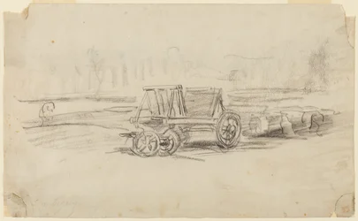Ein Bauernwagen