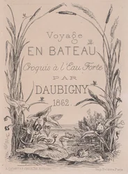 Frontispiz, Voyage en bateau, 1862