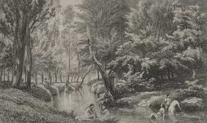Die Badenden