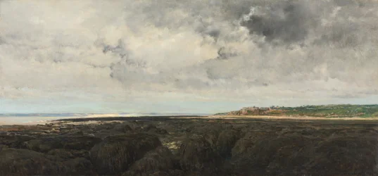 Villerville vom Le Ratier aus gesehen, 1855