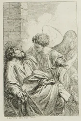 Die Vision des Heiligen Joseph in Ägypten