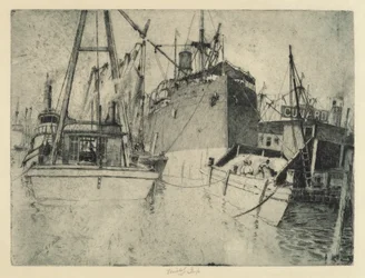 Chelsea Docks, Beladung des Schiffes