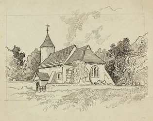 Außenansicht einer unbekannten Kirche