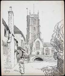 Prioratskirche St. Georg, Dunster, Somerset, 1892-1933