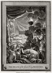 Der Tod des großen Königs Sesostris, Altes Ägypten, 1775