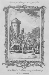 Die Jungfrau von Orléans erhält das Schwert der Heiligen Katharina, 1773