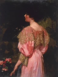 Das rosafarbene Kleid Miss Giles