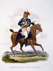 Uniform eines Soldaten der 15. oder King