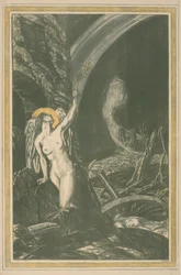 Allegorie auf die Wiedergeburt der Kunst nach dem Ersten Weltkrieg