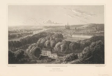 Rouen, von Mont Sainte Catherine