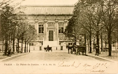 Palais de Justice/Paris/Seine/Ile de France/Frankreich