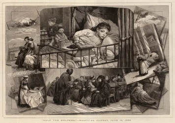 Helft den Helfern!, Hospital Sunday, 13. Juni 1880