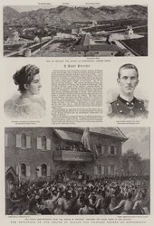 Die Verlobung des Prinzen von Neapel und der Prinzessin Helene von Montenegro