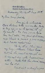 Brief an Francis G. Waugh, 30. Juni 1858