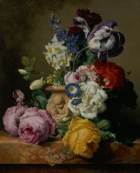 Stillleben mit Blumen