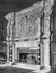 De Wittes Kamin in Cobham, Kent