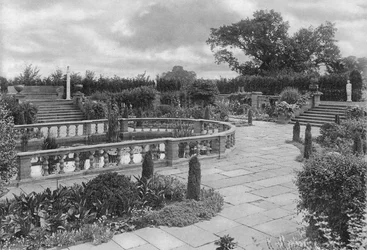 Nordende des Teichgartens