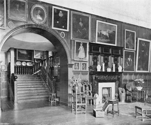 Norton Conyers: Die Halle und Treppe