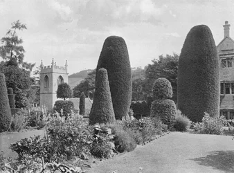 Auf dem westlichen Rasen