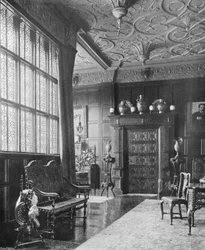 Das Wohnzimmer, Westseite