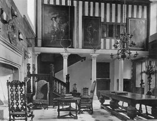 Die Halle von Nordwesten