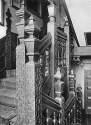 Die Eichenholztreppe