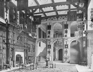 Der Vanbrugh-Bildschirm in der Halle