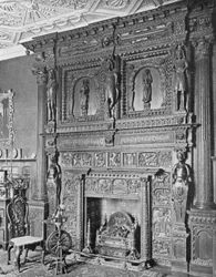 Wolfeton House: Der Spanische Kamin