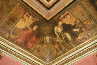 Decke des Hôtel La Rivière (Detail)