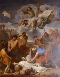 Das Martyrium des heiligen Stephanus von Charles Le Brun