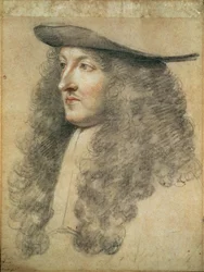 Porträtkopf König Ludwigs XIV., um 1663