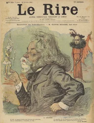 Clovis Hugues, Illustration für Le Rire