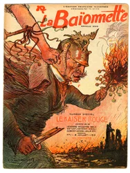 Cover von La Baionnette, Satire in Farben
