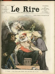 Illustration von Charles Leandre (1862-1934) für das Cover von Le Rire, Nr. 415