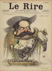Le Prince Victor, Illustration für Le Rire