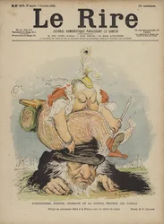 Königin Victoria, Illustration für Le Rire