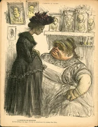 Der Butterteller, Satirisch in Farben