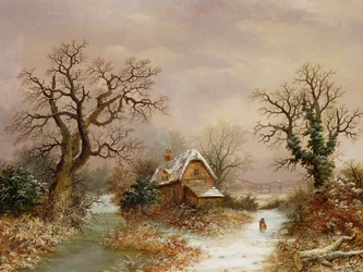 Rotkäppchen im Schnee, 19. Jahrhundert