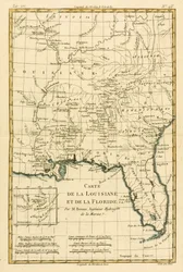 Louisiana und Florida, aus 