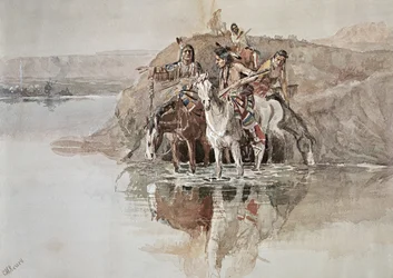 Indianische Kriegspartei