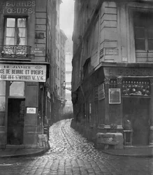 Rue Tirechape, von der Rue St. Honore, Paris, 1858-78