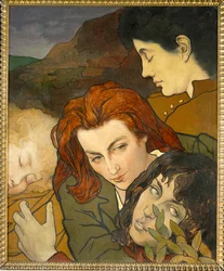 Komposition allegorique, um 1892