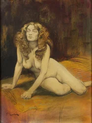 Liegender weiblicher Akt